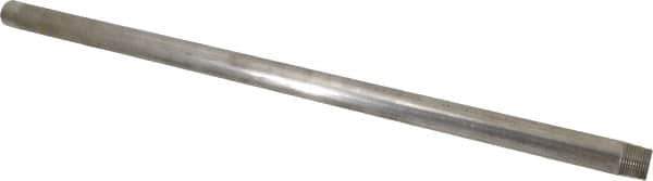 Merit Brass - Schedule 40, 3/4" Pipe x 24" Long, Grade 316/316L Stainless Steel Pipe Nipple - Welded & Threaded - Eagle Tool & Supply