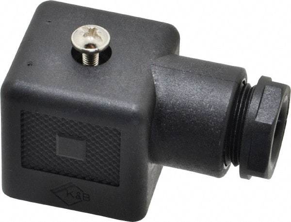 Parker - Solenoid Valve DIN Cable Gland - Gasket Included - Eagle Tool & Supply