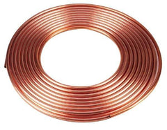 Mueller Industries - 60' Long, 1-5/8" OD x 1.38" ID, Copper Seamless Tube - 0.06" Wall Thickness, 1.14 Ft/Lb - Eagle Tool & Supply