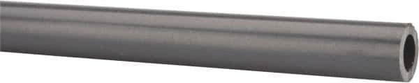 Made in USA - 1/2" Pipe, 60" Long PVC Unthreaded Plastic Pipe Nipple - 850 Max psi, 0.528" ID x 0.84" OD, Schedule 80, Gray - Eagle Tool & Supply