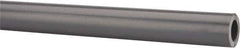 Made in USA - 1/2" Pipe, 60" Long PVC Unthreaded Plastic Pipe Nipple - 850 Max psi, 0.528" ID x 0.84" OD, Schedule 80, Gray - Eagle Tool & Supply
