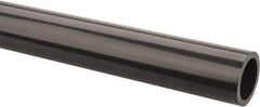 Made in USA - 1-1/2" Pipe, 60" Long PVC Unthreaded Plastic Pipe Nipple - 470 Max psi, 1.476" ID x 1.9" OD, Schedule 80, Gray - Eagle Tool & Supply