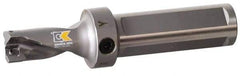 Kennametal - 28.6mm Max Drill Depth, 2xD, 14.3mm Diam, Indexable Insert Drill - 2 Inserts, 3/4" Shank Diam, Straight Shank - Eagle Tool & Supply