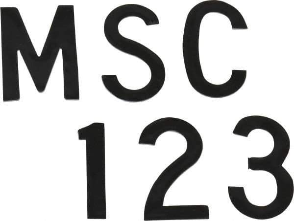 Made in USA - Letter Label - Legend: Comp. Set, English, Black - Eagle Tool & Supply