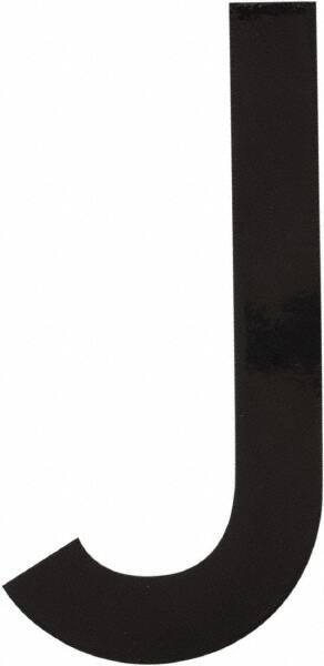 Made in USA - Letter Label - Legend: J, English, Black - Eagle Tool & Supply