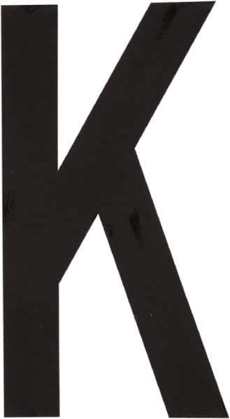 Made in USA - Letter Label - Legend: K, English, Black - Eagle Tool & Supply