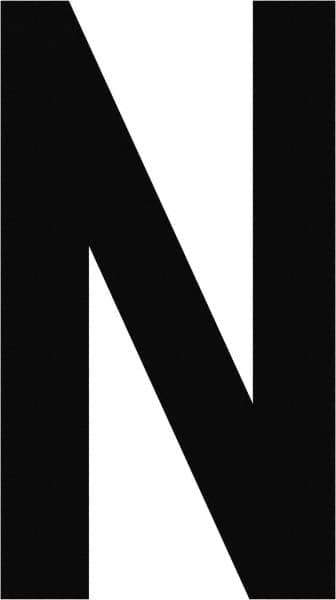 Made in USA - Letter Label - Legend: N, English, Black - Eagle Tool & Supply