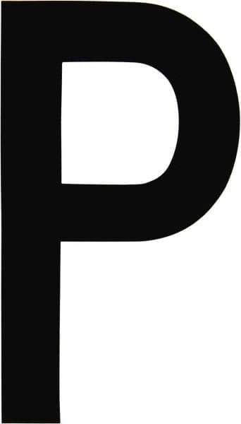Made in USA - Letter Label - Legend: P, English, Black - Eagle Tool & Supply