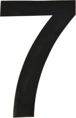 Made in USA - Number Label - Legend: 7, English, Black - Eagle Tool & Supply