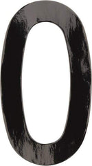 Made in USA - Number Label - Legend: 0, English, Black - Eagle Tool & Supply