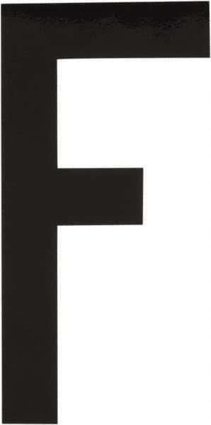 Made in USA - Letter Label - Legend: F, English, Black - Eagle Tool & Supply
