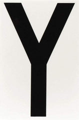 Made in USA - Letter Label - Legend: Y, English, Black - Eagle Tool & Supply