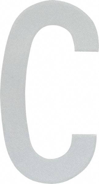 Made in USA - Letter Label - Legend: C, English, White - Eagle Tool & Supply