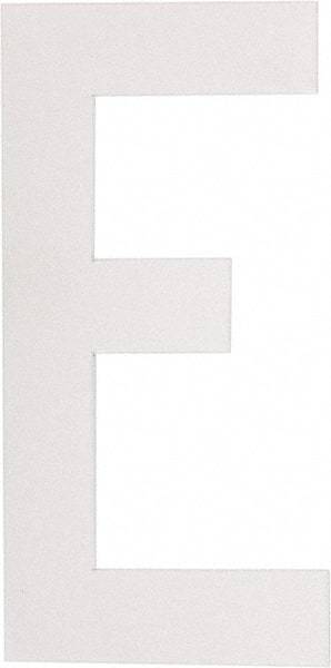 Made in USA - Letter Label - Legend: E, English, White - Eagle Tool & Supply
