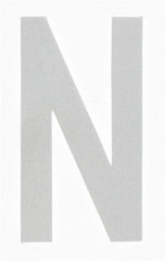 Made in USA - Letter Label - Legend: N, English, White - Eagle Tool & Supply