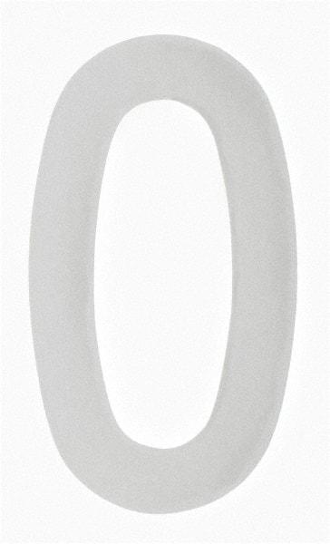 Made in USA - Letter Label - Legend: O, English, White - Eagle Tool & Supply