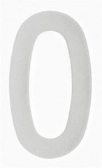 Made in USA - Letter Label - Legend: O, English, White - Eagle Tool & Supply