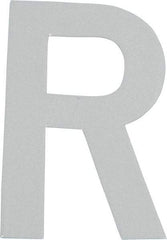 Made in USA - Letter Label - Legend: R, English, White - Eagle Tool & Supply