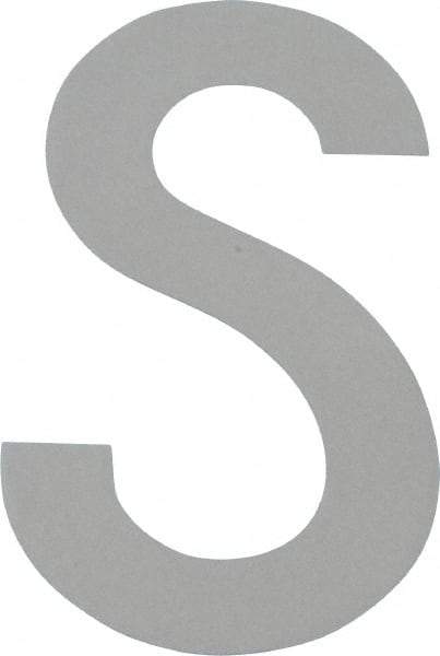 Made in USA - Letter Label - Legend: S, English, White - Eagle Tool & Supply