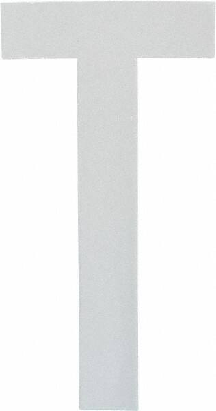 Made in USA - Letter Label - Legend: T, English, White - Eagle Tool & Supply