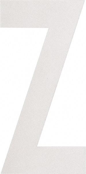 Made in USA - Letter Label - Legend: Z, English, White - Eagle Tool & Supply