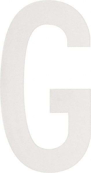Made in USA - Letter Label - Legend: G, English, White - Eagle Tool & Supply
