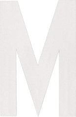 Made in USA - Letter Label - Legend: M, English, White - Eagle Tool & Supply