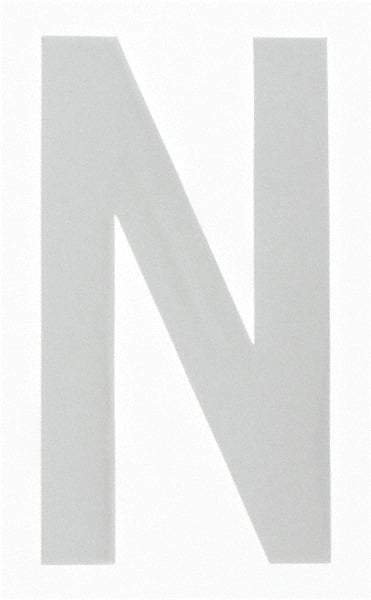 Made in USA - Letter Label - Legend: N, English, White - Eagle Tool & Supply