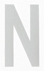 Made in USA - Letter Label - Legend: N, English, White - Eagle Tool & Supply