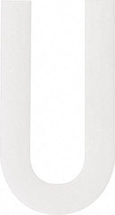 Made in USA - Letter Label - Legend: U, English, White - Eagle Tool & Supply