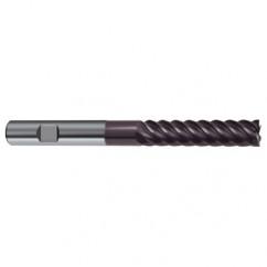 16mm Dia. - 150mm OAL - 45° Helix Firex Carbide End Mill - 6 FL - Eagle Tool & Supply