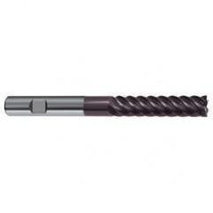 12mm Dia. - 150mm OAL - 45° Helix Firex Carbide End Mill - 6 FL - Eagle Tool & Supply