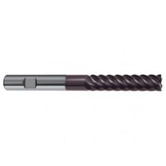 6mm Dia. - 75mm OAL - 45° Helix Firex Carbide End Mill - 6 FL - Eagle Tool & Supply