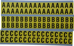 Made in USA - Letter Label - Legend: Combo Pack (Letters), English - Eagle Tool & Supply