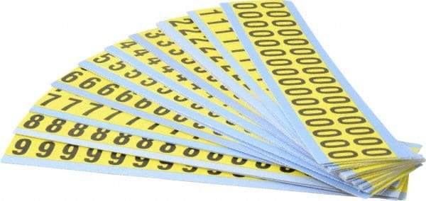 Made in USA - Letter Label - Legend: Combo Pack (Numbers), English - Eagle Tool & Supply