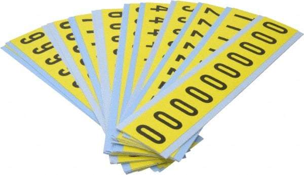 Made in USA - Letter Label - Legend: Combo Pack (Numbers), English - Eagle Tool & Supply
