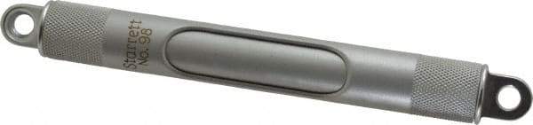 Starrett - 8" Long x 3/4" Wide, Level Replacement Tube and Plug - Black, Use With 98-8 Machinists' Levels - Eagle Tool & Supply