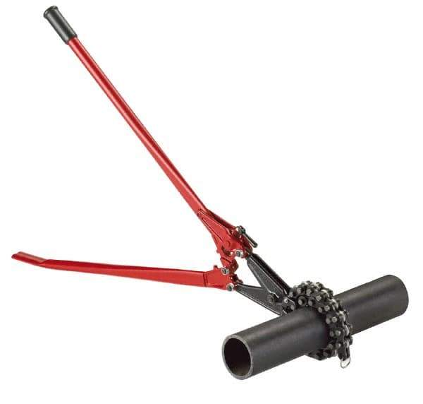 Ridgid - 1-1/2" to 6" Pipe Capacity, Pipe Cutter - Cuts Hub and No-Hub Soil Pipe, Cast Iron, Clay, Cement - Eagle Tool & Supply