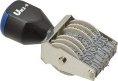Value Collection - 3/16 Character Size, Numbering Stamp - 6 Bands - Eagle Tool & Supply