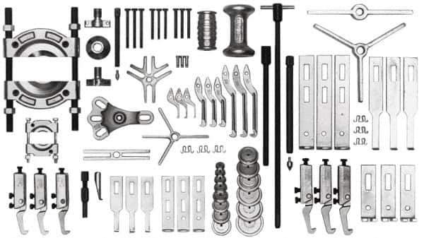 Proto - 74 Piece, Puller Set - Eagle Tool & Supply