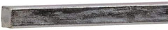 Made in USA - 12" Long x 3/16" High x 3/16" Wide, Zinc-Plated Key Stock - Low Carbon Steel - Eagle Tool & Supply