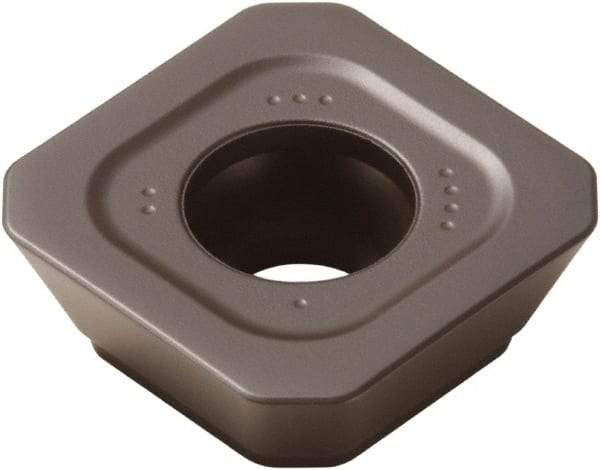 Seco - SEMX1505 MD20 Grade T350M Carbide Milling Insert - TiCN/Al2O3 Finish, 0.219" Thick, 5/8" Inscribed Circle - Eagle Tool & Supply