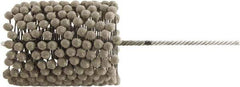 Brush Research Mfg. - 4-1/4" to 4-1/2" Bore Diam, 80 Grit, Aluminum Oxide Flexible Hone - Medium, 13-1/2" OAL - Eagle Tool & Supply