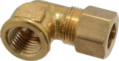 Cerro - 3/8" OD, Brass Female Elbow - Comp x FNPT Ends - Eagle Tool & Supply