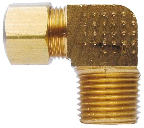 Cerro - 5/8" OD, Brass Male Elbow - Comp x MNPT Ends - Eagle Tool & Supply