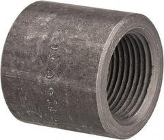 Made in USA - Size 1", Class 3,000, Forged Carbon Steel Black Pipe End Cap - 925 psi, Threaded End Connection - Eagle Tool & Supply