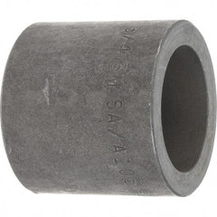 Made in USA - Size 3/4", Class 3,000, Forged Carbon Steel Black Pipe Coupling - 925 psi, Socket Weld End Connection - Eagle Tool & Supply