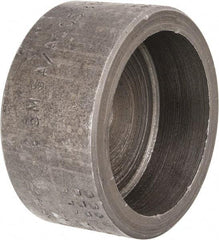 Made in USA - Size 2", Class 3,000, Forged Carbon Steel Black Pipe End Cap - 925 psi, Socket Weld End Connection - Eagle Tool & Supply