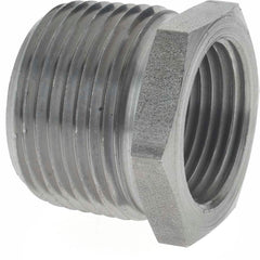 Black Hex Bushing: 1 x 3/4″, 150 psi, Threaded Malleable Iron, Black Finish, Class 150