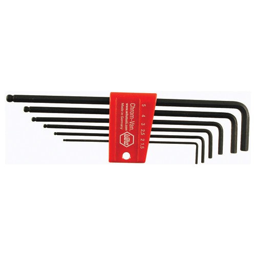 1.5-5MM BALL END HEX L-KEY 6 PC SET - Eagle Tool & Supply